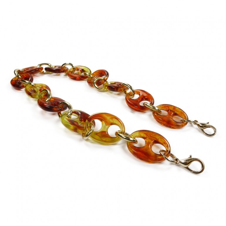 Manico Resina Lincoln Ambra