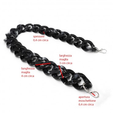 Manico Resina Preston Black