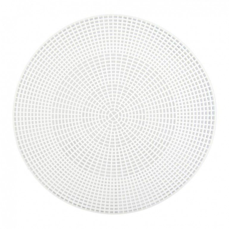 Rete Canvas Sagomata tonda 28 cm per borse e arredo | Tessiland