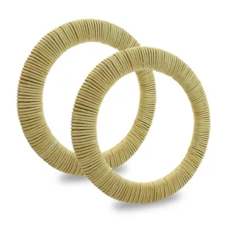 Asas de madera y junco naturales de 15 cm Chiaro