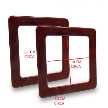 Manici Resina Idenor Borgogna