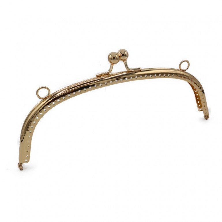 Clic Clac for purse 20x10 Golden