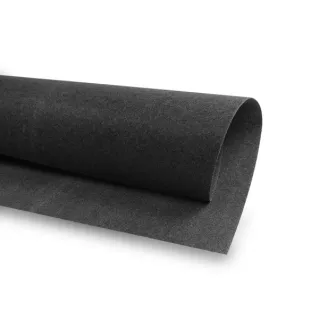 Thermodurcissablet rigidité moyenne auto-adhésif pour sacs Noir