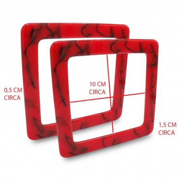 Manici Resina Idenor Rosso