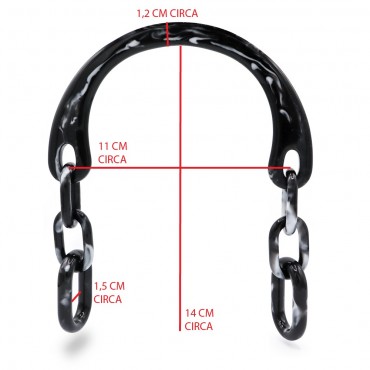 Manico Resina Muara Nero