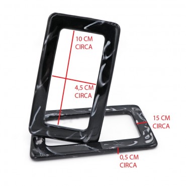 Manici Resina Dallas Nero