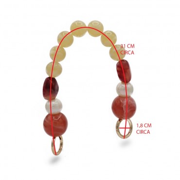 Asa de Resina Esfera Crema