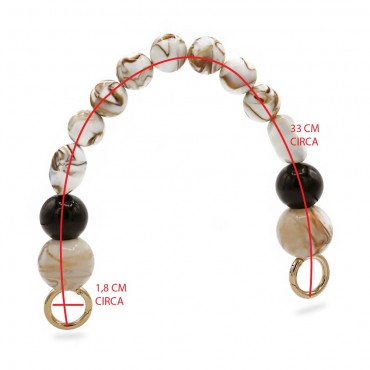 Manico Resina Sfera Beige