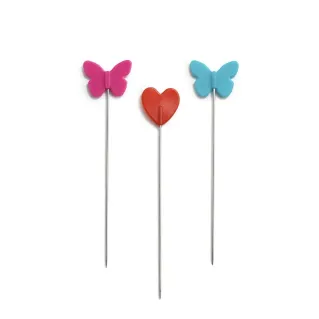 Prym Love Patchwork Pins Hearts Butterflies | Tessiland