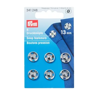 Botones automáticos a presión Prym Clips Nikel
