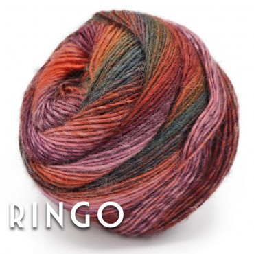 Gomitolo sfumato forma a carciofo Ringo Autunno Gr 100 | Tessiland