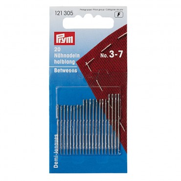 Aghi Medi per Cucito cruna dorata misure assortite Prym 20 pz