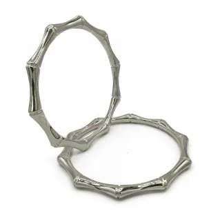 Asas de metal pulsera Deca para bolsos y monederos Argento