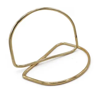 Arch Metal Handles for Bags and Pouches Oro