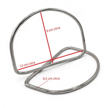 Metal Handles Arco Silver