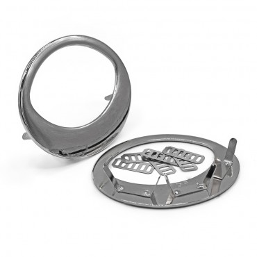 Manici Metallo Ovale con alette Argento