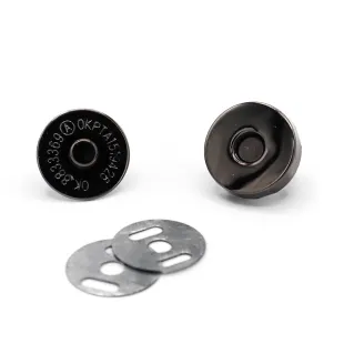 Botón magnético Basic cierre para bolsas con aletas 18mm Canna di fucile