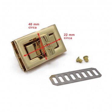 Chiusura a Girello Clean 40x22 Oro