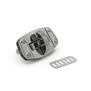 Cierre de giro Grid 47x27mm para bolsas Argento