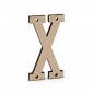 Lettera in legno Collage X