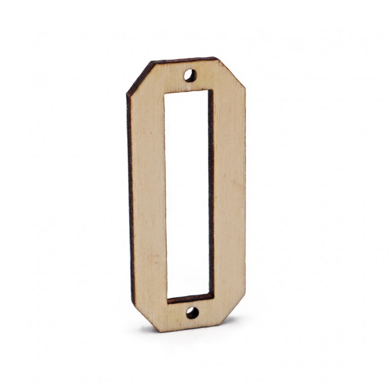 Numero in legno Collage 0