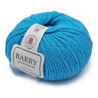 Barry wool blend blown yarn ball 100g Turchese