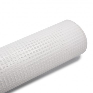White Canvas Mesh 60x42 cm for DIY projects | Tessiland