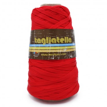 Tagliatella fettuccia tubolare per borse e arredo 200g Fragola