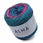 Gomitolo Fettuccia per uncinetto e ferri Alma  Alabama Gr 100 | Tessiland