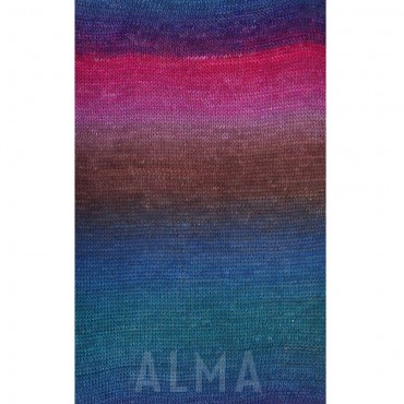 Gomitolo Fettuccia per uncinetto e ferri Alma  Alabama Gr 100 | Tessiland