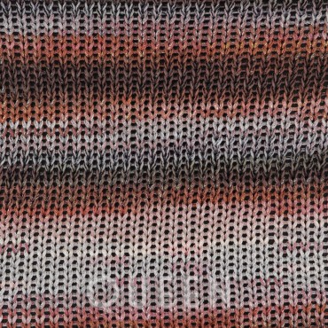 Gomitolo Fettuccia sfumata per uncinetto e ferri Queen Hamburger 100 g