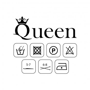 Gomitolo Fettuccia sfumata per uncinetto e ferri Queen Hamburger 100 g