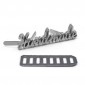 Placa hecha a mano metal 35x8 | Tessiland