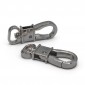 Mosquetones Army cuadrados a resorte 2 pz | Tessiland
