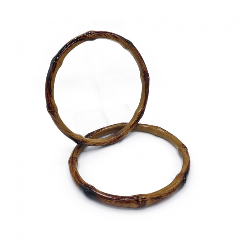 Manici Resina effetto bamboo circolare cm 13 c.a.