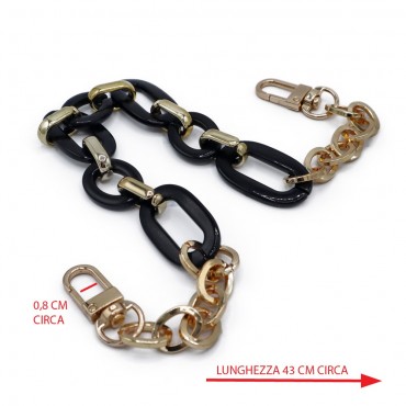 Manico Resina Wells Nero