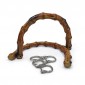 Resin Bamboo Effect Handles for Bags | Tessiland