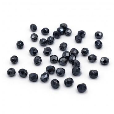 Cristalli 6mm Prisma in resina per bijoux e accessori Piombo