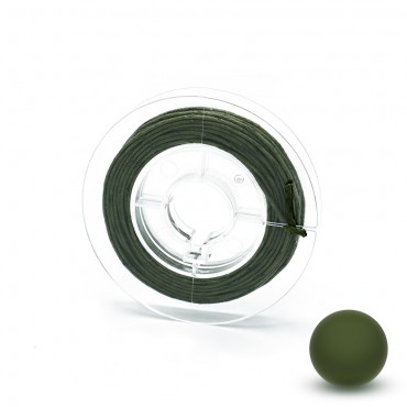 Cordoncino in Cotone Cerato 1mm per 5mt Oliva