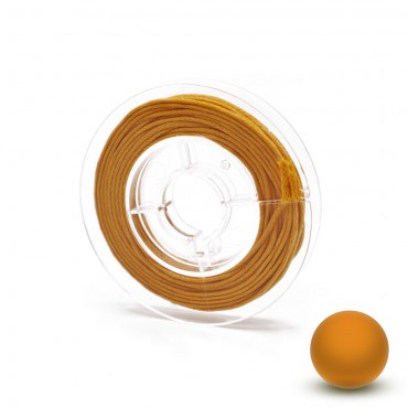 Cordoncino in Cotone Cerato 1mm per 5mt Giallo