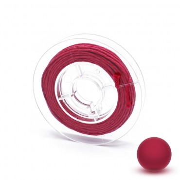 Cordoncino in Cotone Cerato 1mm per 5mt Fucsia