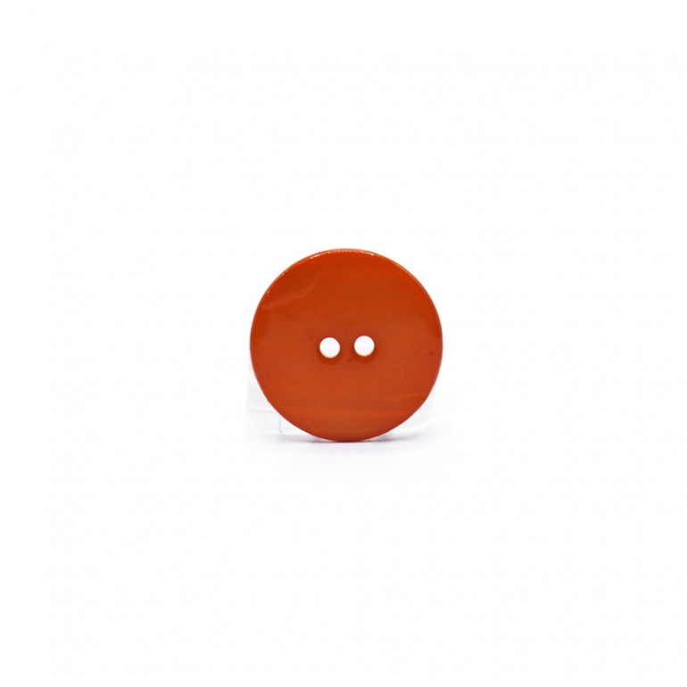 Mother-of-Pearl Button Super River Orange | Tessiland
