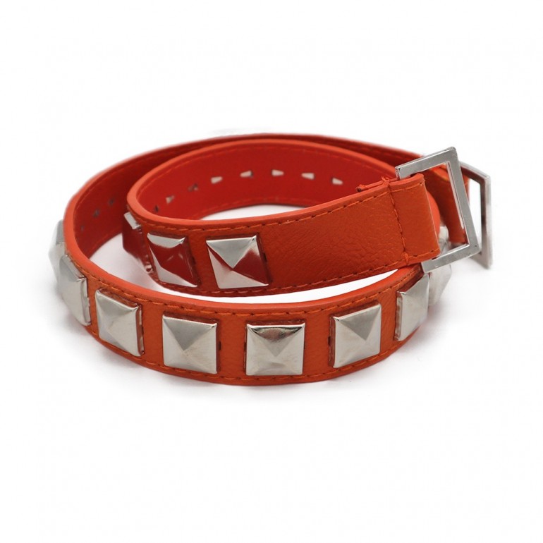 MA133-Shoulder strap with upholstery nails-Orange