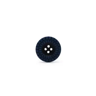 Sun Button 23mm Blu nero