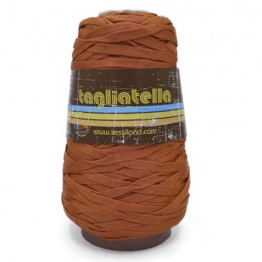 Tagliatella fettuccia tubolare per borse e arredo 200g Rame