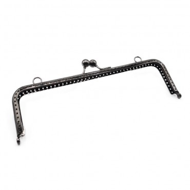 Chiusura clic clac pochette Square 20,8cm nickel free Canna di fucile