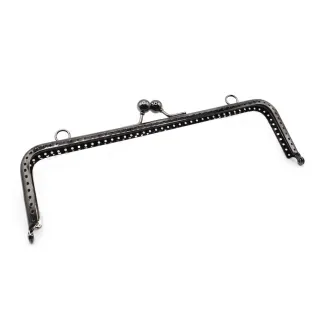 Fermeture clic-clac pochette Square sans nickel Canna di fucile