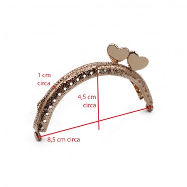 Clic clac Heart Side Oro