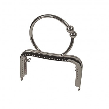 Chiusura clic clac Bracelet quadrata 12,5cm per borse