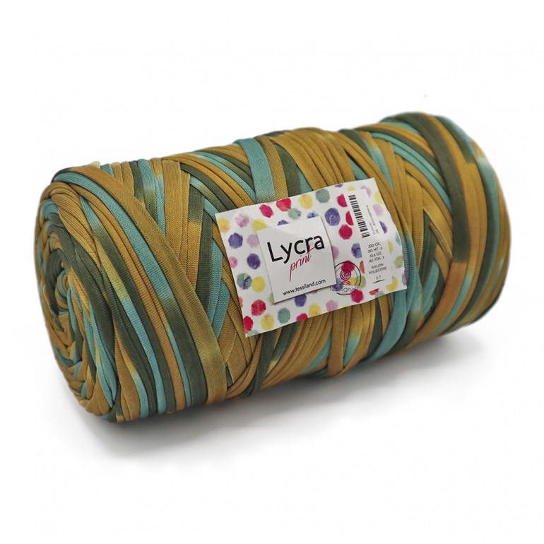 Ribbon for crochet bags Lycra Shaded Dune | Tessiland